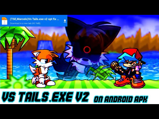 FNF Battle Mod vs Tails.EXE APK برای دانلود اندروید