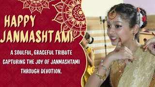 Graceful Devotion: Girls’ Dance for Krishna Janmashtami | Radiant Hearts Girls' Devotional Blossoms