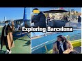 Exploring Barcelona by Land, Air and water in a day, best tour ever! Travelling as an into student