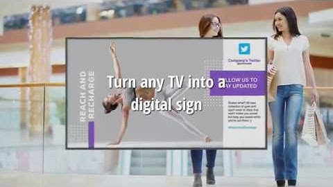Digital Signage Display Examples