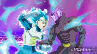 Hit preforms Fireflies by Night Owl by fighting Goku and Vegeta