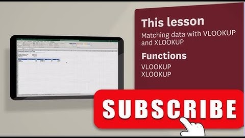 How to match data with VLOOKUP and XLOOKUP function | MS EXCEL | Lecture-22