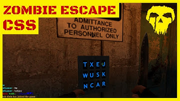 Counter-Strike Zombie Escape Mod, CS Source, Map: ze_trainescape, Nemesis Mode