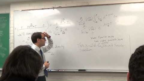Math 601 - Convolution and discretization - 3 of 3