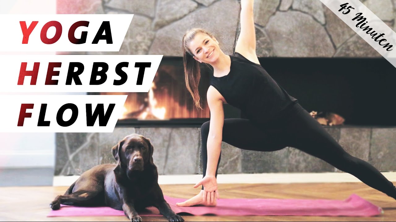 Yoga Vinyasa Flow | Fit, Energiegeladen und Geerdet durch den Herbst | Komplettes Yoga Programm