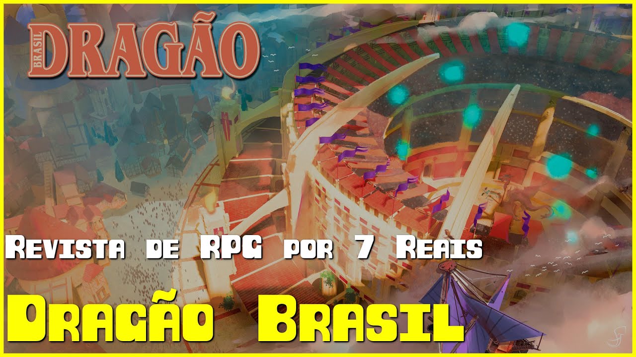 Revista DRAGÃO BRASIL está fazendo Revistas de RPG na !