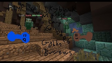 Hypixel Skyblock Marble Kart Episode 6: Goblin Burrows