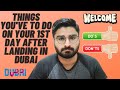 Things to do on 1st day after landing in dubai  welcome to dubai