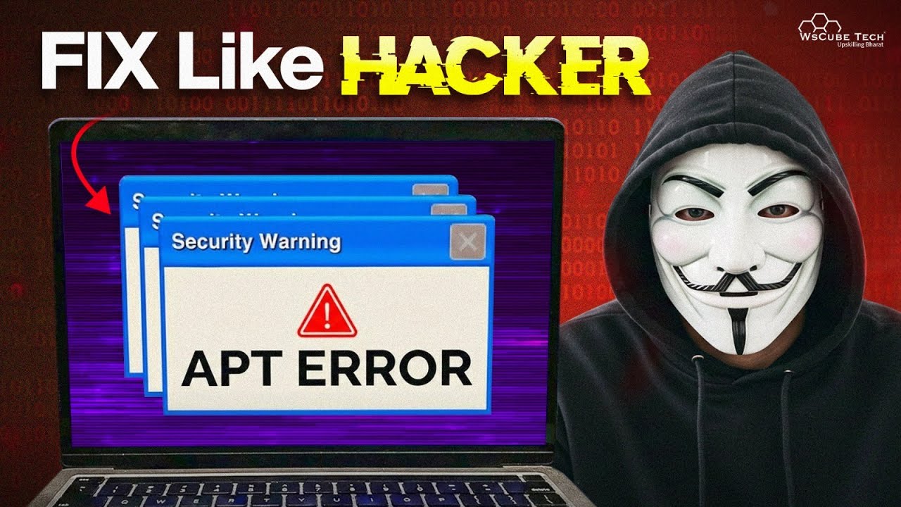 Can’t Install Tools in Linux? Fix APT Errors in Minutes! - YouTube