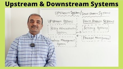 Upstream & Downstream Systems