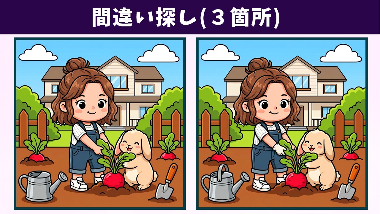 Spot the 3 Differences | Illustration Version #2277 - YouTube