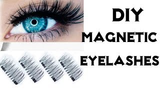 Diy Magnetic Eyelashes 100 Worked Youtube