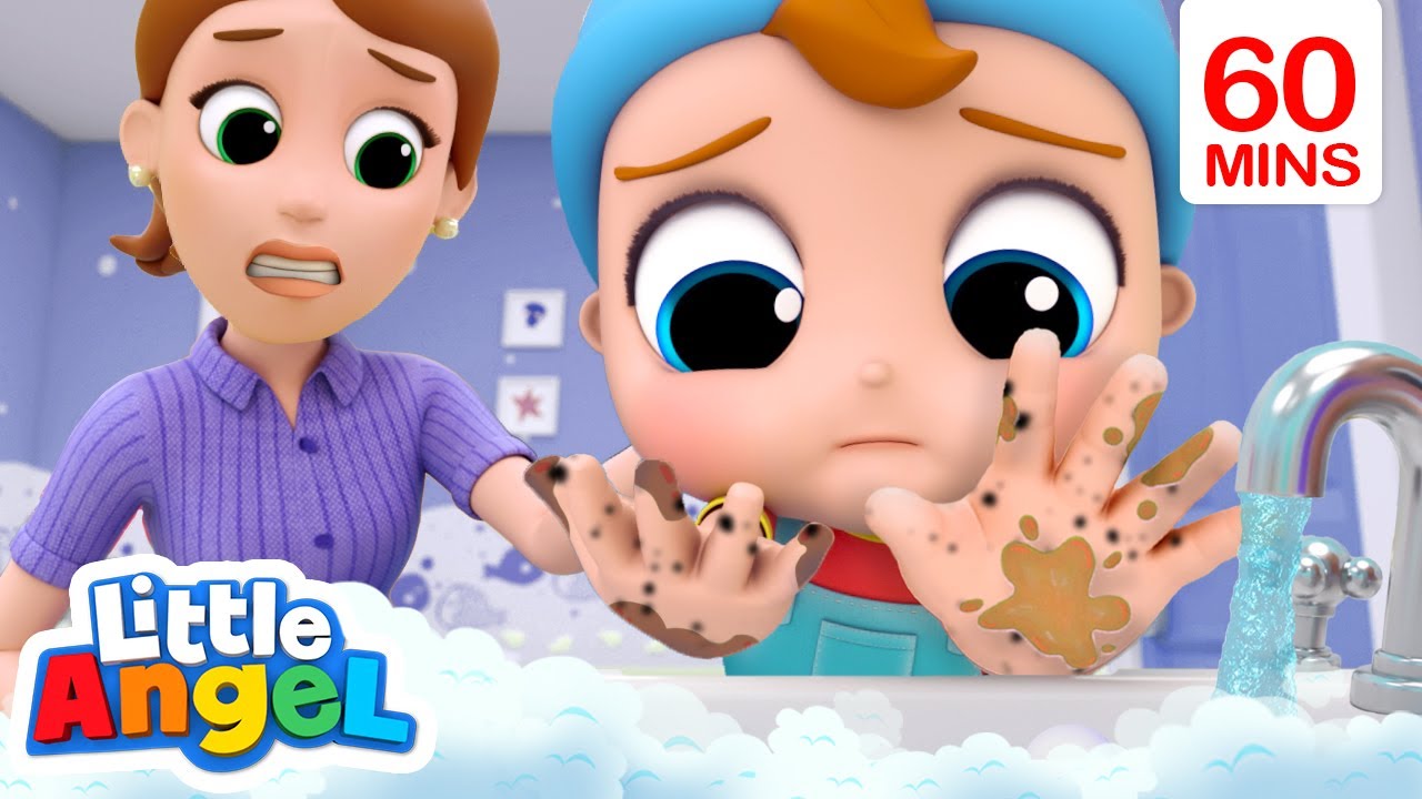 Be Safe! Wash Your Hands! | Healthy Habits  Song | Little Angel Kids Songs