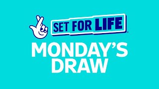 The National Lottery Set For Life draw results from Monday 03 August 2026