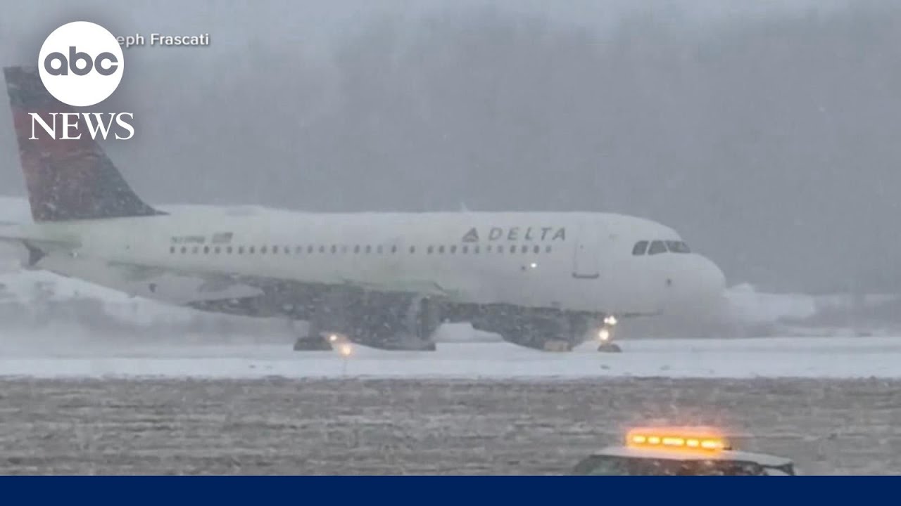 Winter weather in Northeast leads to thousands of flight delays, cancellations