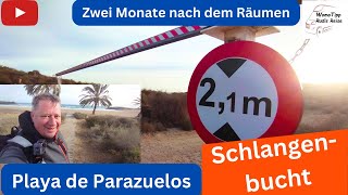 Schlangenbucht zwei Monate nach dem Räumen wie sieht es aus? Tagebuch 25.2.2024 Situationsbericht