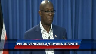 PM On Venezuela/Guyana Dispute