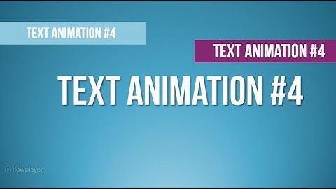 PowerPoint Text Animations - Animate Text One Word  or One Letter at a Time