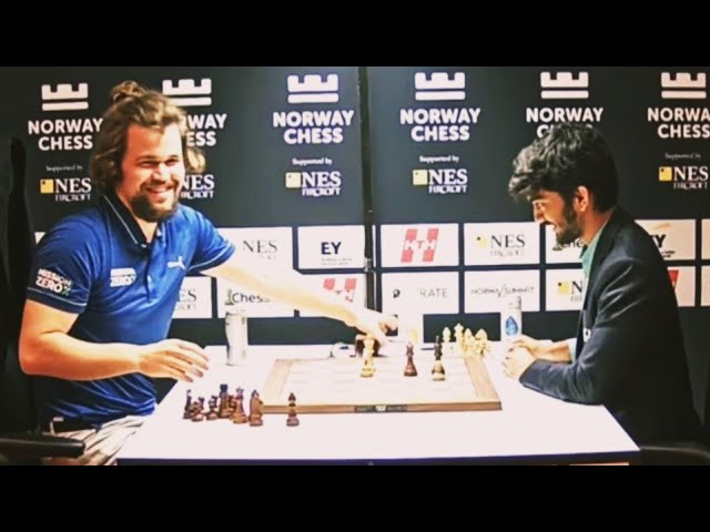 The name of the game is intimidation': Hungry Gukesh takes on resurgent  Magnus Carlsen