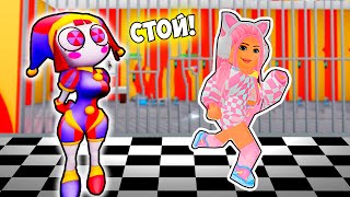 Побег От Новой Помни В Роблокс ! Pomni Barry Prison Run! (Obby) 🎪