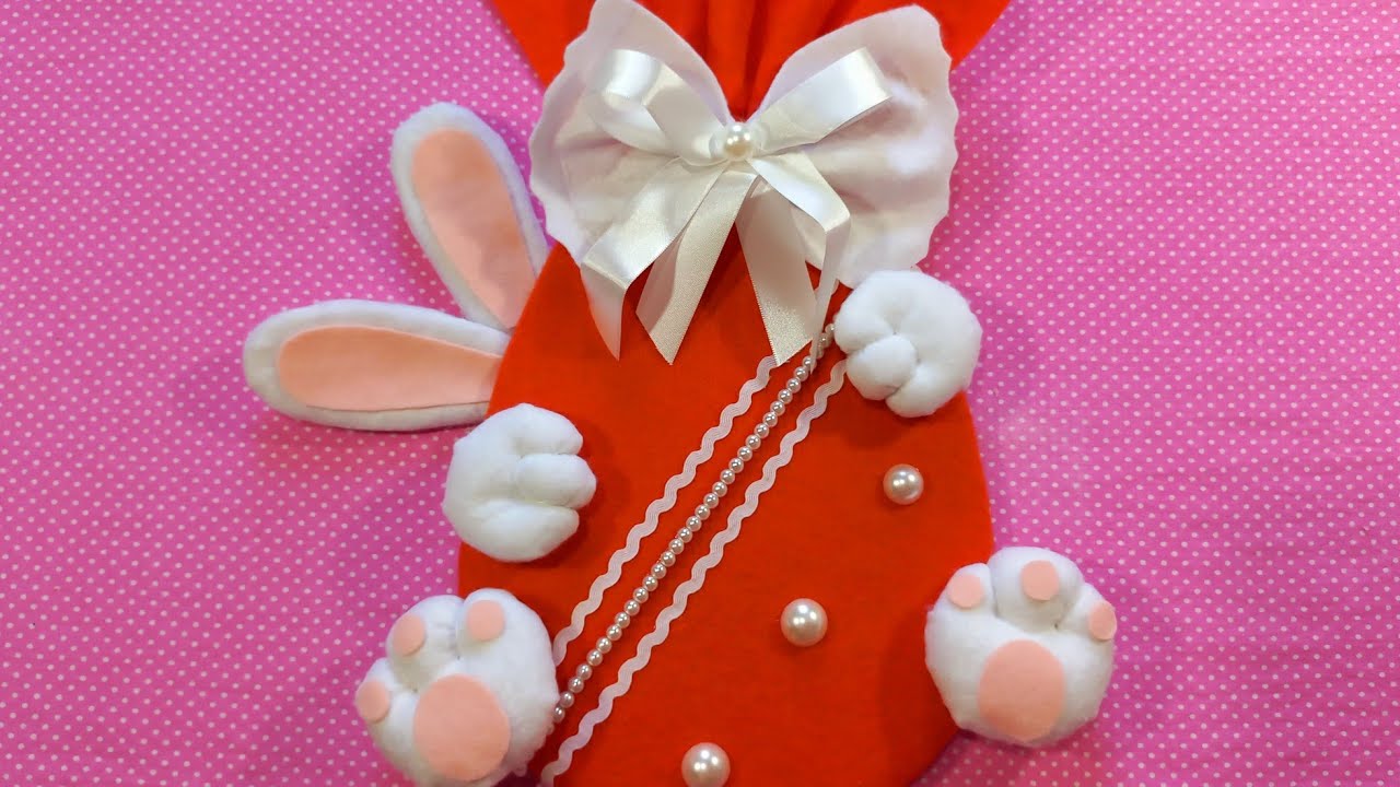 Faça você mesmo esse lindo enfeite de páscoa