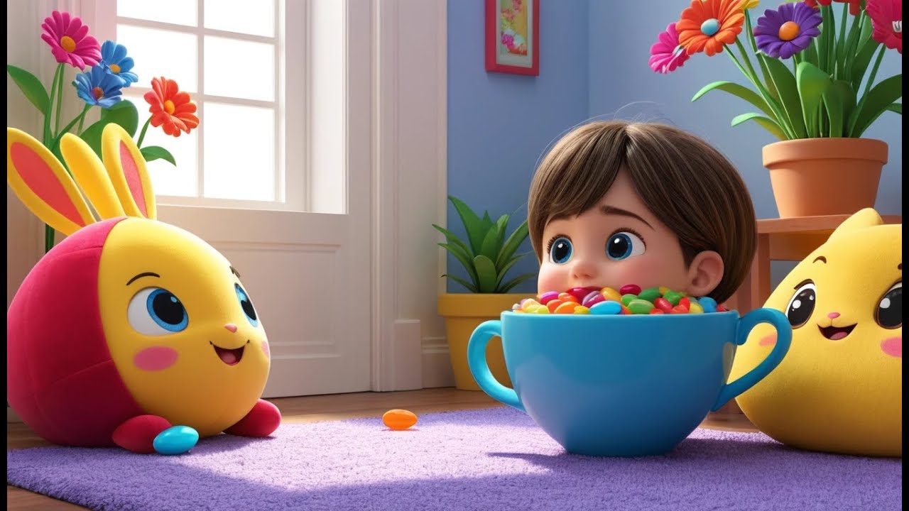 Where Oh Where Did the Jelly Beans Go? | Educational and Kids Songs ...