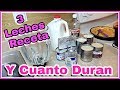 Receta De Las 3 LECHES PARA PASTELES Y CUANTO DURAN