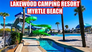 Lakewood Camping & RV Oceanfront Resort in Myrtle Beach, South Carolina!