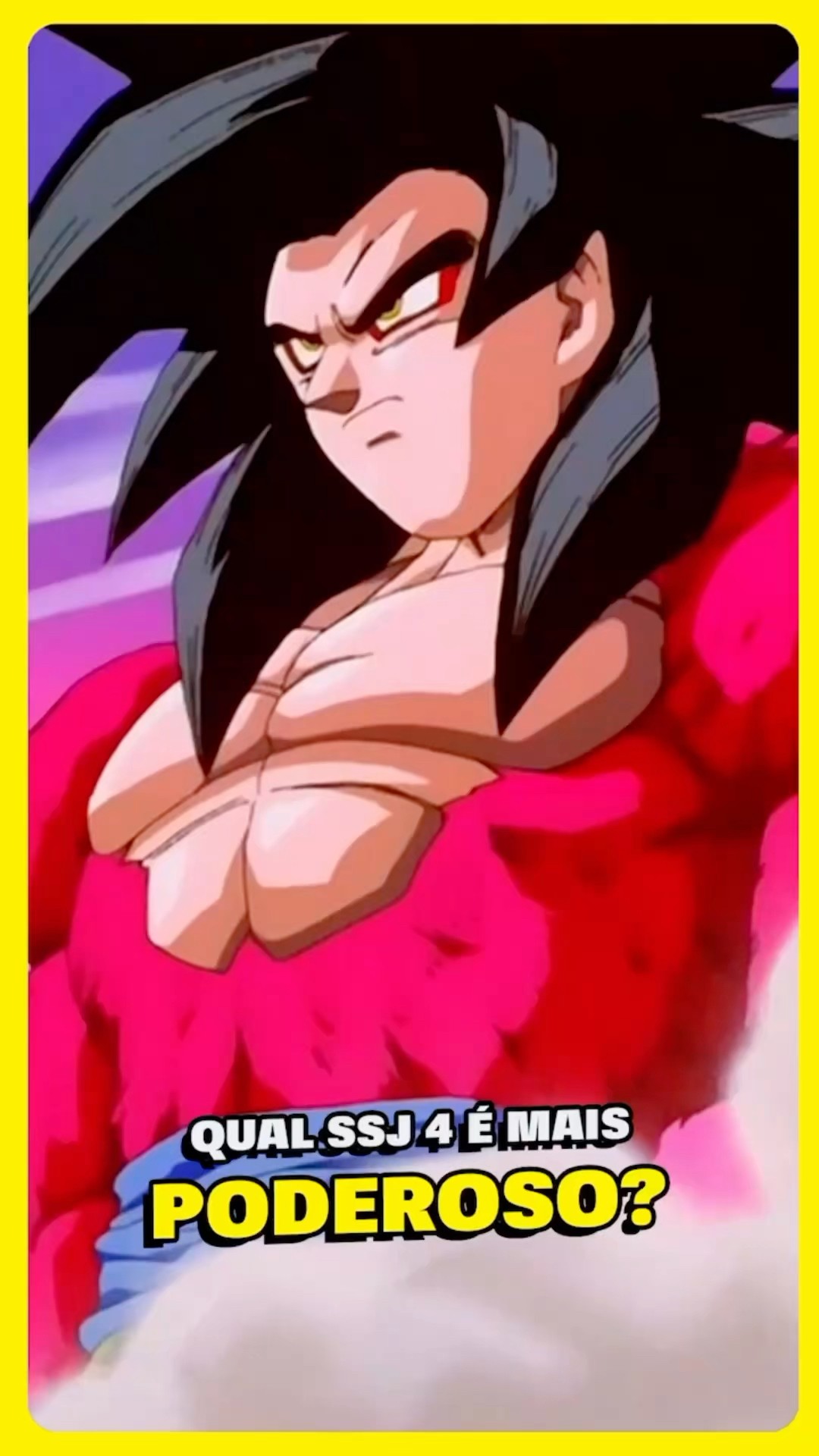 QUAL É O SUPER SAIYAJIN 4 MAIS PODEROSO? DO DRAGON BALL GT OU DAIMA?