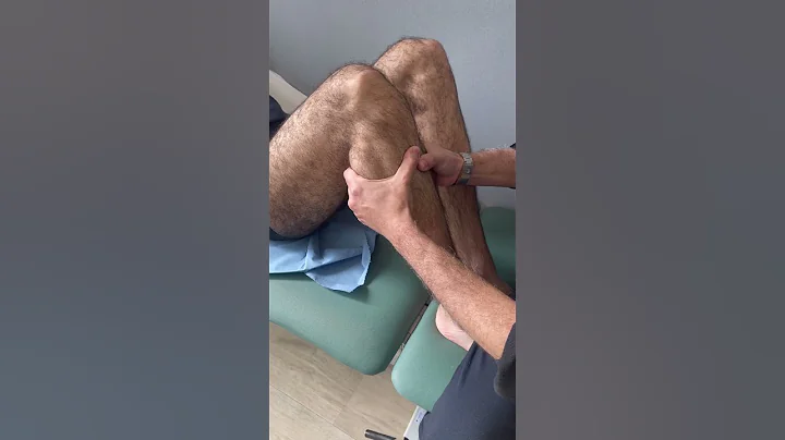 How to test for ACL tear or rupture? A positive anterior drawer test demonstrated.