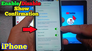 How to Enable or Disable Show Confirmation in Voice Control on iPhone X