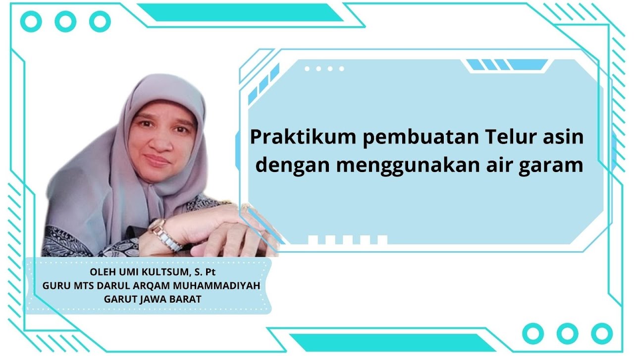 PRAKTIKUM, pembuatan Telur Asin dengan menggunakan air garam - YouTube