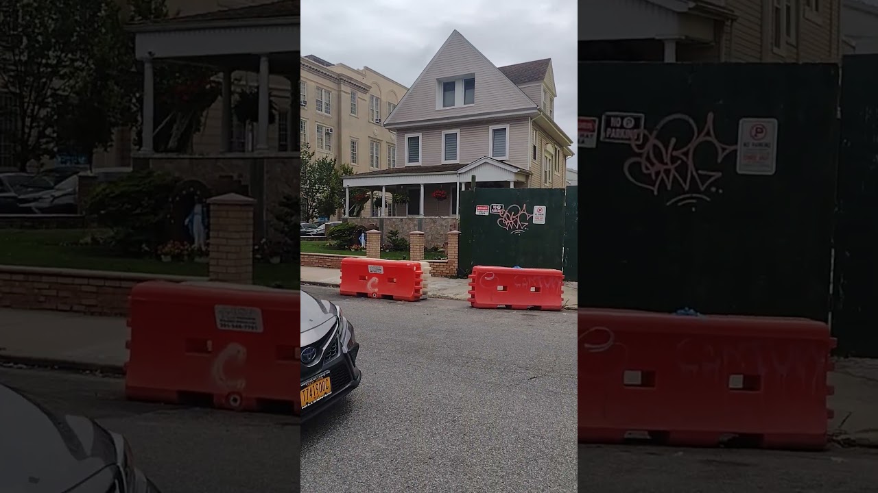 Benson Ave. next to Bay 22nd St. Bath Beach. Brooklyn, NY