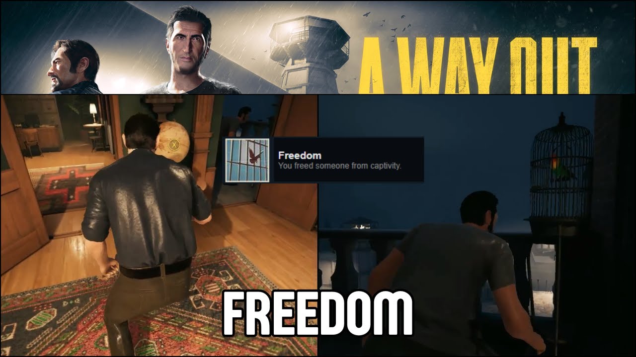 A WAY OUT - Freedom - Achievement / Trophy