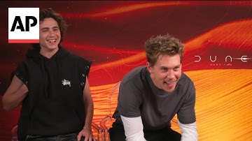Timothée Chalamet and Austin Butler on 