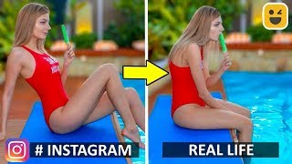 Instagram vs Real Life! Phone Photo Ideas