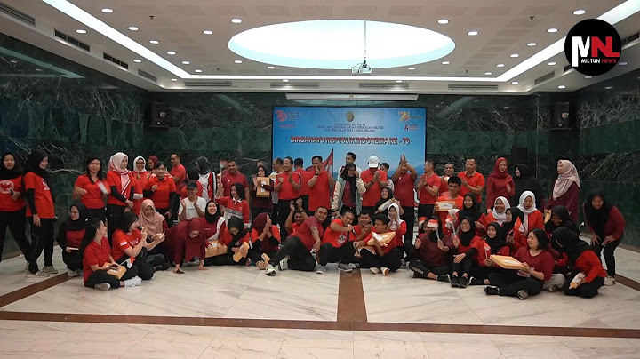 KEMERIAHAN DITJEN BADILMILTUN DALAM MERAYAKAN HARI KEMERDEKAAN REPUBLIK INDONESIA KE-79
