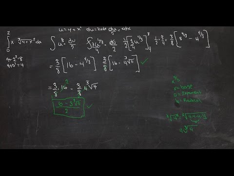 U substitution integrating