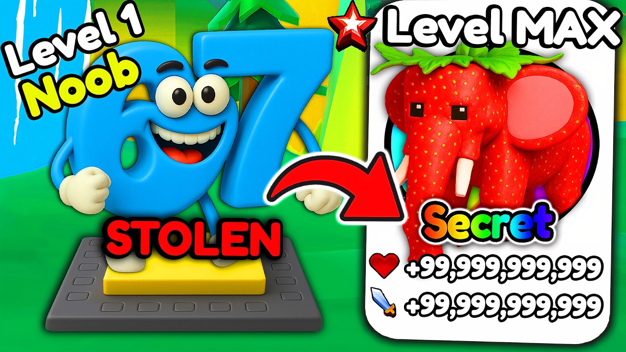 Starting Over as NOOB with STOLEN SECRETS in Brainrot Evolution!