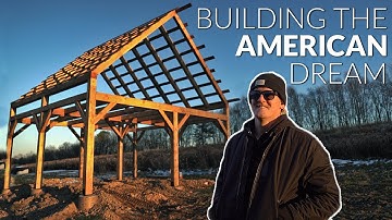 The Ultimate DIY Project: Building a Timber Frame Barn After A One Week Class