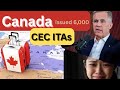 Canada PR 2026: CEC Draw Low CRS @indocanadiantv7 #facts #abroadinformation #news #creditrating