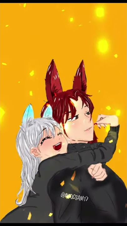 Vẽ anime couple free fire (Bò Lạc)