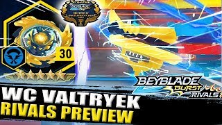 WC VALTRYEK DO TORNEIO MUNDIAL! ?? BEYBLADE BURST RIVALS PREVIEW EXCLUSIVO