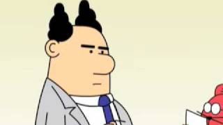 Dilbert Short:Wally Works Hard