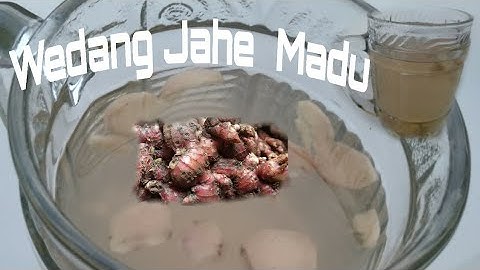 Cara Membuat Wedang Jahe Merah