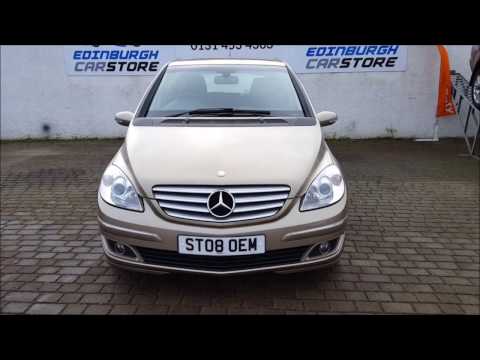 2008 08 MERCEDES BENZ B CLASS 2 0 B180 CDI SE 5d AUTO 108 BHP 