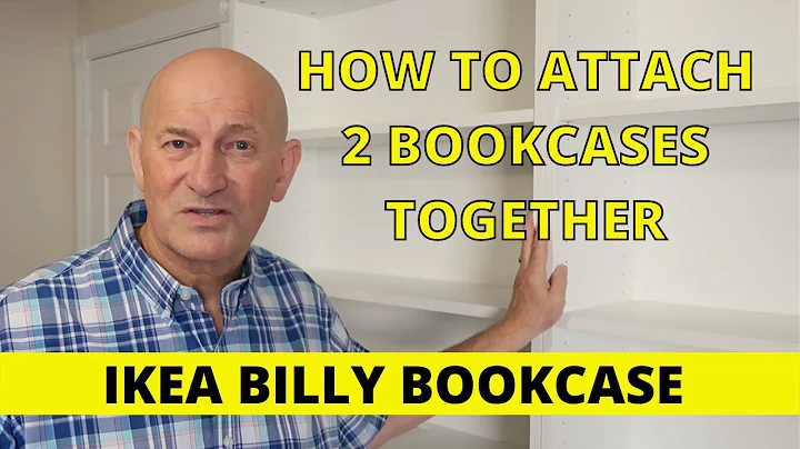 How To Securely Attach Two Bookcases Together - Ikea Billy Bookcase