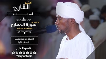 فجرية عذبة من سورة المعارج | الشيخ آدم البلة | Surat al-Ma`arij | Sh. Adm Alballa