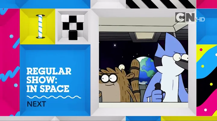 Cartoon Network UK - Regular Show In Space Up Next Ident (2017-present)