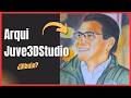 DIBUJÉ al ARQUI JUVE3DSTUDIO en estilo realista | proceso completo